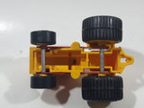 Vintage Tonka Tractor Yellow and Orange Pressed Steel and Plastic Toy Car Vehicle 811002