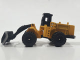 Vintage Zylmex P388 Snow Plow Yellow and Black Die Cast Toy Car Vehicle