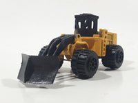 Vintage Zylmex P388 Snow Plow Yellow and Black Die Cast Toy Car Vehicle