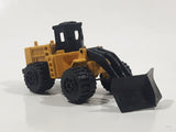 Vintage Zylmex P388 Snow Plow Yellow and Black Die Cast Toy Car Vehicle