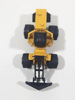 Vintage Zylmex P388 Snow Plow Yellow and Black Die Cast Toy Car Vehicle