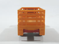 Vintage 1976 Lesney Matchbox Superfast No. 71 Dodge Cattle Truck Brown Die Cast Toy Car Vehicle