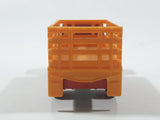 Vintage 1976 Lesney Matchbox Superfast No. 71 Dodge Cattle Truck Brown Die Cast Toy Car Vehicle