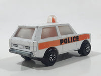 Vintage 1975 Lesney Matchbox Rolamatics No. 20 Police Patrol White Die Cast Toy Car Vehicle