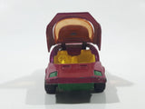 Vintage 1973 Lesney Matchbox Rolamatics No. 39 Clipper Magenta Dark Pink Die Cast Toy Car Vehicle