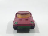 Vintage 1973 Lesney Matchbox Rolamatics No. 39 Clipper Magenta Dark Pink Die Cast Toy Car Vehicle