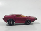 Vintage 1973 Lesney Matchbox Rolamatics No. 39 Clipper Magenta Dark Pink Die Cast Toy Car Vehicle