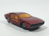 Vintage 1969 Lesney Matchbox Superfast No. 20 Lamborghini Marzal Red Die Cast Toy Dream Car Vehicle