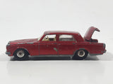 Vintage 1979 Lesney Matchbox Superfast No. 39 Rolls Royce Silver Shadow II Dark Red Die Cast Toy Car Vehicle with Opening Doors
