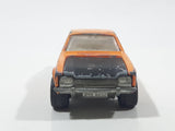 Vintage 1976 Lesney Products Matchbox Superfast No. 54 Ford Capri Orange Die Cast Toy Car Vehicle with Opening Hood