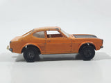 Vintage 1976 Lesney Products Matchbox Superfast No. 54 Ford Capri Orange Die Cast Toy Car Vehicle with Opening Hood