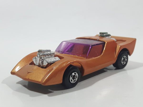 Vintage 1971 Lesney Matchbox Superfast No. 4 Gruesome Twosome Orange Die Cast Toy Car Vehicle