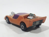 Vintage 1971 Lesney Matchbox Superfast No. 4 Gruesome Twosome Orange Die Cast Toy Car Vehicle