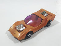 Vintage 1971 Lesney Matchbox Superfast No. 4 Gruesome Twosome Orange Die Cast Toy Car Vehicle