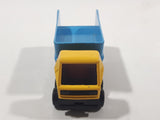 Vintage 1973 Lesney Matchbox Superfast No. 50 Articulated Semi Tractor Truck and Trailer Yellow Die Cast Toy Car Vehicle