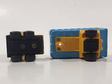 Vintage 1973 Lesney Matchbox Superfast No. 50 Articulated Semi Tractor Truck and Trailer Yellow Die Cast Toy Car Vehicle