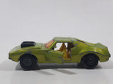 Vintage 1972 Lesney Matchbox Superfast AMX Javelin No. 9 Metallic Green Die Cast Toy Car Vehicle with Opening Doors