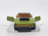 Vintage 1972 Lesney Matchbox Superfast AMX Javelin No. 9 Metallic Green Die Cast Toy Car Vehicle with Opening Doors