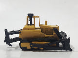 Vintage Zylmex P378 Tractor Bull Dozer Yellow and Black Die Cast Toy Car Vehicle