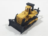 Vintage Zylmex P378 Tractor Bull Dozer Yellow and Black Die Cast Toy Car Vehicle