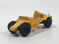 Vintage Zylmex P377 Scraper Yellow Die Cast Toy Car Construction Vehicle