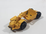 Vintage Zylmex P377 Scraper Yellow Die Cast Toy Car Construction Vehicle