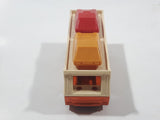 Vintage 1976 Lesney Matchbox Superfast No. 11 Car Transporter Semi Truck Orange Die Cast Toy Car Vehicle Made in England