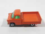 Vintage 1977 Lesney Matchbox Superfast No. 66 Ford Transit Truck Orange Die Cast Toy Car Vehicle Made in England