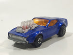 Vintage 1973 Lesney Matchbox Rolamatics Mustang Piston Popper No. 10 Blue Die Cast Toy Muscle Car Vehicle