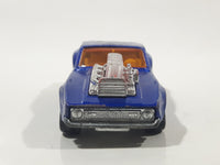 Vintage 1973 Lesney Matchbox Rolamatics Mustang Piston Popper No. 10 Blue Die Cast Toy Muscle Car Vehicle