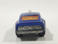 Vintage 1973 Lesney Matchbox Rolamatics Mustang Piston Popper No. 10 Blue Die Cast Toy Muscle Car Vehicle