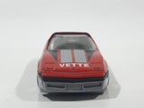 1984 Matchbox 1984 Corvette Convertible Red Die Cast Toy Car Vehicle