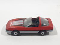 1984 Matchbox 1984 Corvette Convertible Red Die Cast Toy Car Vehicle