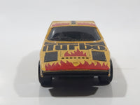 1985 Matchbox Super GT BR 7/8 Siva Spyder Mustard Yellow Die Cast Toy Car Vehicle
