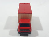 Vintage 1976 Lesney Matchbox Superfast No. 42 Mercedes Container Truck Red Sea Land Die Cast and Plastic Toy Car Vehicle