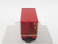 Vintage 1976 Lesney Matchbox Superfast No. 42 Mercedes Container Truck Red Sea Land Die Cast and Plastic Toy Car Vehicle