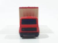 Vintage 1976 Lesney Matchbox Superfast No. 42 Mercedes Container Truck Red Sea Land Die Cast and Plastic Toy Car Vehicle