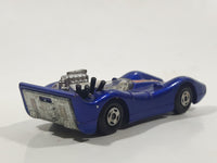 Vintage 1972 Matchbox Rolamatics No. 81 Blue Shark #86 Blue Die Cast Toy Car Vehicle