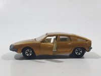 Vintage 1969 Lesney Matchbox Series No. 56 BMC 1800 Pininfarina Gold Die Cast Toy Car Vehicle with Opening Doors