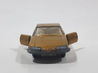 Vintage 1969 Lesney Matchbox Series No. 56 BMC 1800 Pininfarina Gold Die Cast Toy Car Vehicle with Opening Doors