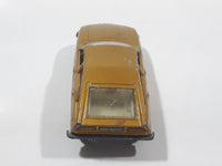 Vintage 1969 Lesney Matchbox Series No. 56 BMC 1800 Pininfarina Gold Die Cast Toy Car Vehicle with Opening Doors