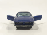 Vintage 1969 Lesney Matchbox Series No. 14 Iso Grifo Blue Die Cast Toy Car Vehicle with Opening Doors