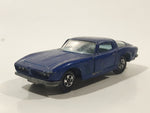 Vintage 1969 Lesney Matchbox Series No. 14 Iso Grifo Blue Die Cast Toy Car Vehicle with Opening Doors