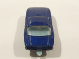 Vintage 1969 Lesney Matchbox Series No. 14 Iso Grifo Blue Die Cast Toy Car Vehicle with Opening Doors