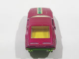 Vintage 1972 Lesney Matchbox Superfast No. 32 Maserati Bora Magenta Pink Die Cast Toy Car Vehicle with Opening Doors Made in England