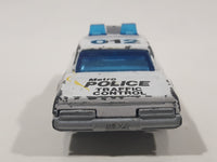 Vintage 1983 Matchbox Superfast Plymouth Gran Fury 012 Police Cop White Die Cast Toy Car Vehicle