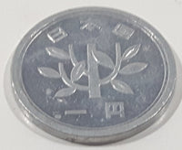 1957 Japan 1 Yen Aluminum Metal Coin Showa Year 32