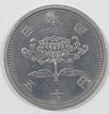 1956 Japan 50 Yen Aluminum Metal Coin Showa Year 31