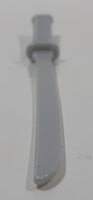 Power Rangers Grey Samurai Sword Toy Action Figure Weapon Accessory