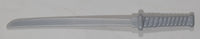 Power Rangers Grey Samurai Sword Toy Action Figure Weapon Accessory